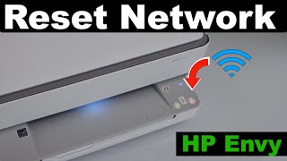 HP Envy Printer Network Reset [upl. by Tterraj]