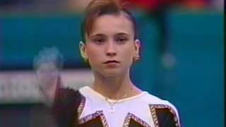 Rozalia Galiyeva  1996 Atlanta Olympic  VT [upl. by Dolli203]