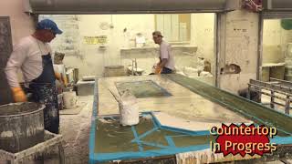 Home Improvement Countertops With Cultured Marble [upl. by Elocin]