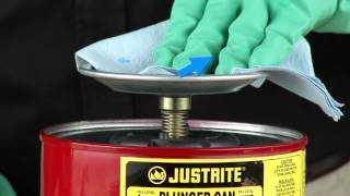 Justrite® Plunger Cans [upl. by Aratihc]