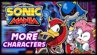 More Characters amp Teams in Mania  Sonic Mania Mod Showcase [upl. by Kyla]