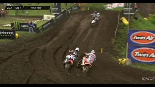 Herlings vs Gajser MXGP Race 1  Liqui Moly MXGP of Germany 2024 [upl. by Raul637]