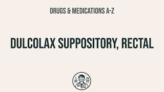 How to use Dulcolax Suppository Rectal  Explain UsesSide EffectsInteractions [upl. by English]