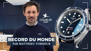 CONCORDIA  Une montre taillée pour laventure avec Matthieu Tordeur  Charlie Paris [upl. by Dirgni426]