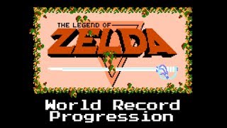 World Record Progression The Legend Of Zelda NES [upl. by Amias]