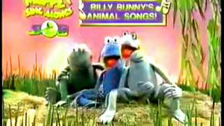 Muppet SingAlongs Billy Bunnys Animal Songs VHS Trailer 1993 [upl. by Alake531]