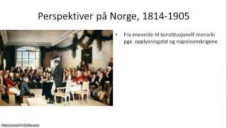 Norge 18141905  15  Oversikt [upl. by Nylevol556]