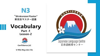 N3 Shinkanzen Vocabulary Note Part1 Lesson2 [upl. by Cecilius172]