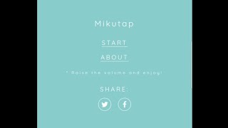 🎶 Mikutap free webapp by daniwell [upl. by Anuska387]