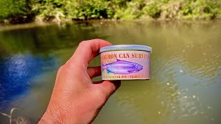 Alaskan salmon can survival kit [upl. by Atirhs]