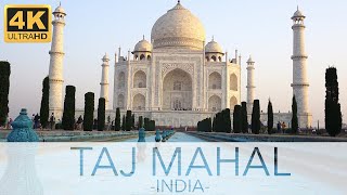 Taj Mahal India 4k Tour and Inside View HD Video [upl. by Chenee605]