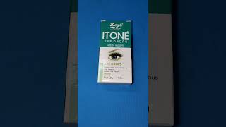 Itone Eye drops  how to use itone Eye drops  medicine Guruji  eyecare cleanvision eyemed [upl. by Lewendal]