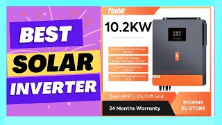 PowMr 10KW 48V Hybrid Solar Inverter MPPT 160A Hybrid Inverter [upl. by Chun]