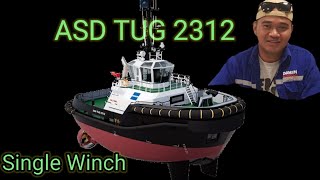 ASD Tug Serial 2312  Single Winch DamenShipyard ASDtug ASD2312 DamenSongcam [upl. by Ormand]