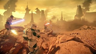 Star Wars Battlefront 2 No Hud Immersion Gameplay No Commentary [upl. by Ynnej324]