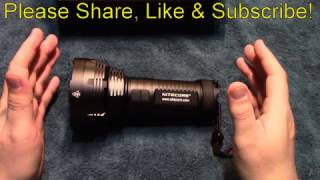 Nitecore TM16GT flashlight review [upl. by Dwayne927]