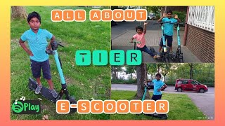 Get 🚩 around 🚦 Germany in 🛴TIER escooter  Unlock amp ride 🛴 TIER escooter 😎 [upl. by Omer]