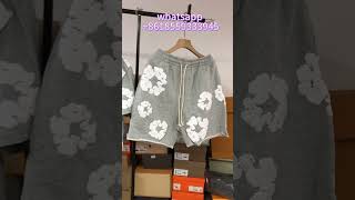 Denim Tears The Cotton Wreath T Shirts amp Shorts Grey Unboxing  Shorts [upl. by Ennazor]