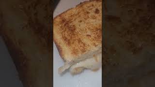 Grilled Havarti and pepper jack cheese on homemade sour dough bread dinner cheese yummy [upl. by Assetniuq]