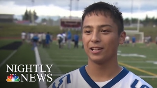 High School Football Team Too Good Nobody Wanted To Play Them  NBC Nightly News [upl. by Renat]