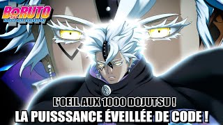 Lâ€™Å’IL AUX 1000 DÃ”JUSTU CODE LIBÃˆRE SA VRAIE PUISSANCE  LE DIEU Ã”TSUTSUKI  BORUTO CHAPITRE 70 [upl. by Suivatnom803]