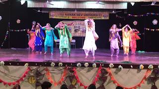 JASHAN 2018 GNDU CREATIVE DANCE ECONOMICS DEPARTMENT [upl. by Ggerc]