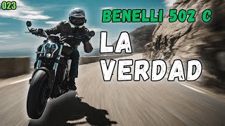 10000 Km con la BENELLI 502C  REVIEW [upl. by Adnilreh]