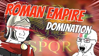 Dominating Rise of Nations Roblox as the ROMAN EMPIRE [upl. by Axela]