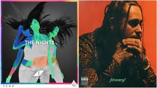 Congratulations To The Nights  Avicii vs Post Malone ft Quavo Mashup [upl. by Hammond442]