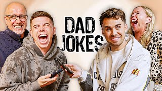 Dad Jokes  Try Not to Laugh Challenge Baggs Family Edition 2 [upl. by Ahsille]