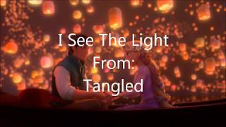 Tangled I See The Light Lyric Video [upl. by Rayle956]