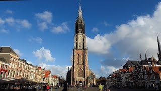 The Netherlands  The New Church De Nieuwe Kerk in Delft city [upl. by Nereen24]