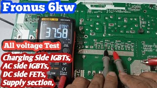 Fronus 6kw DC section Fault Solution  Uzair Electronics [upl. by Earas]