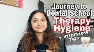 MY JOURNEY TO DENTAL SCHOOLINTERVIEW TIPS  DENTAL THERAPY HYGIENE  dental nursing  Access to HE [upl. by Atil]