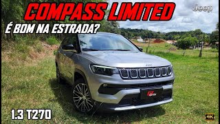 Viajando com o Jeep Compass Limited é confortável mas o motor 13 T270 fica devendo [upl. by Haseefan204]