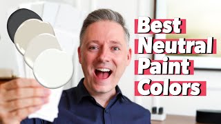 Best Neutral Paint Colors for Your Home  How to Choose Neutral Paint Colors From Benjamin Moore [upl. by Yajeet]