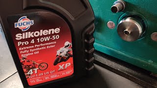 SILKOLENE PRO 4 XP 10W50 BRASS FRICTION TEST [upl. by Eilyw]