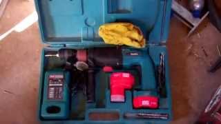 Makita 12v SDS drill overview [upl. by Nalyd]