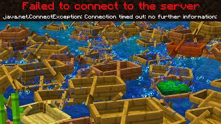 Crashing Paytowin Minecraft Servers with BOATS [upl. by Allenod]