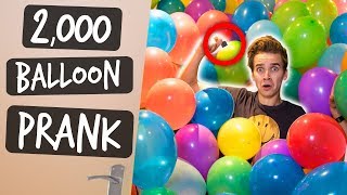 2000 BALLOONS PRANK [upl. by Scarface]