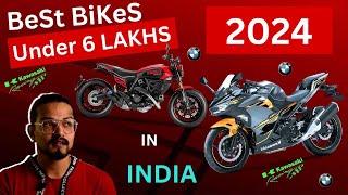 Best Bikes Under 6 Lakhs In India 2024  Superbike Most Powerfully Best Features amp Design [upl. by Omle302]