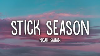 Noah Kahan  Stick Season Lyrics [upl. by Annahs]