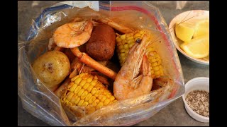 Receta Shrimp amp Crab Boil Camarones Estilo Louisiana  Camarones Cajun [upl. by Hesky]