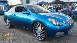 Kandy 2012 Altima Coupe on 26quot Amani Forged Vornados [upl. by Viridissa]