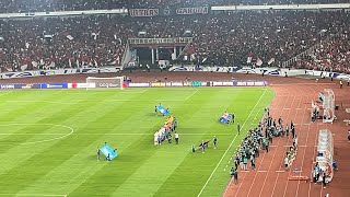 DETIK DETIK PEMAIN MEMASUKI LAPANGAN GELORA BUNG KARNO [upl. by Anilra]