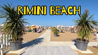 Bellariva Beach in Rimini  Italy  Summer 2022 [upl. by Tnarb]