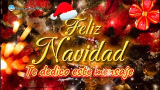 Feliz navidad 2023 El mejor mensaje de navidad para dedicar [upl. by Inoy735]