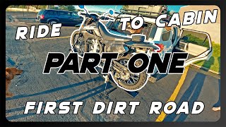 MotoVlog 191 Ride to the Cabin  First Time Offroad 4k [upl. by Aimee]