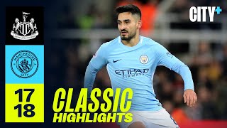 18 PREMIER LEAGUE WINS IN A ROW  Newcastle 01 City  Classic Highlights [upl. by Casta]