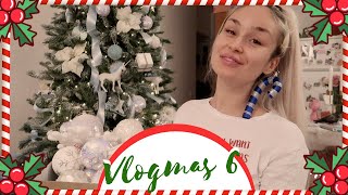 VLOGMAS ❄ Ziua 6 ❄ Marea impodobire a bradului ❄ Deschidem primul cadou ❄ [upl. by Eslehc697]